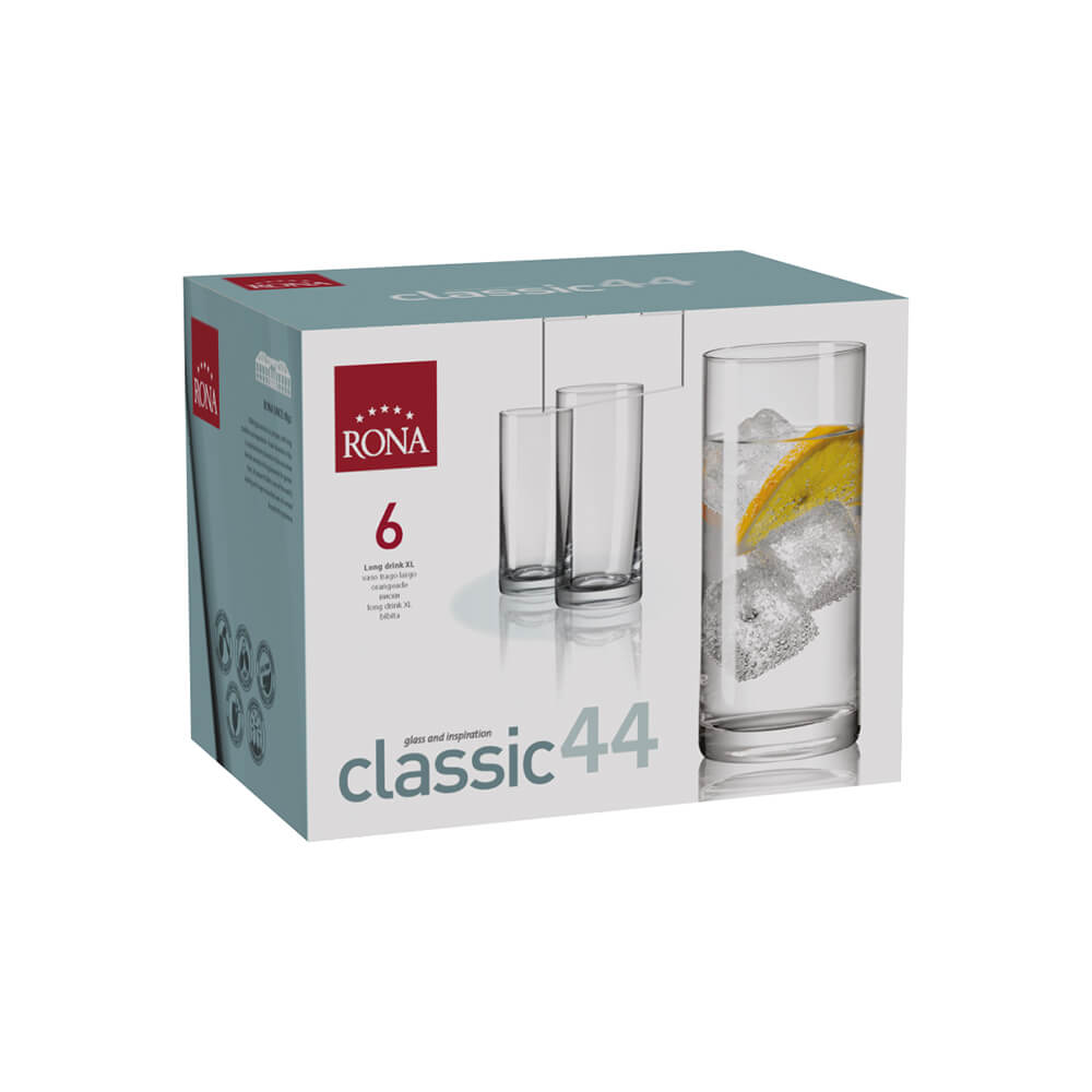 Чаша за вода Rona Classic 1605 440ml, 6 броя