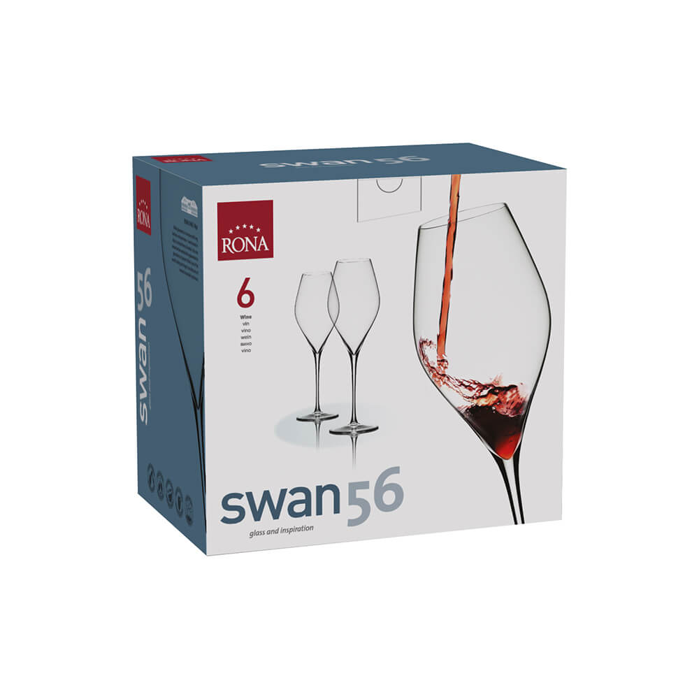 Чаша Rona Swan 6650, 6 бр., 190 ml