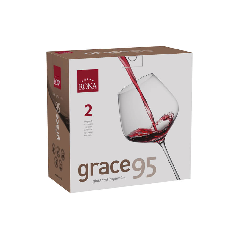 Чаша за вино Rona Grace 6835 580ml, 2 броя