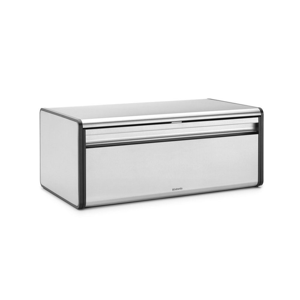 Кутия за хляб Brabantia Fall Front Matt Steel