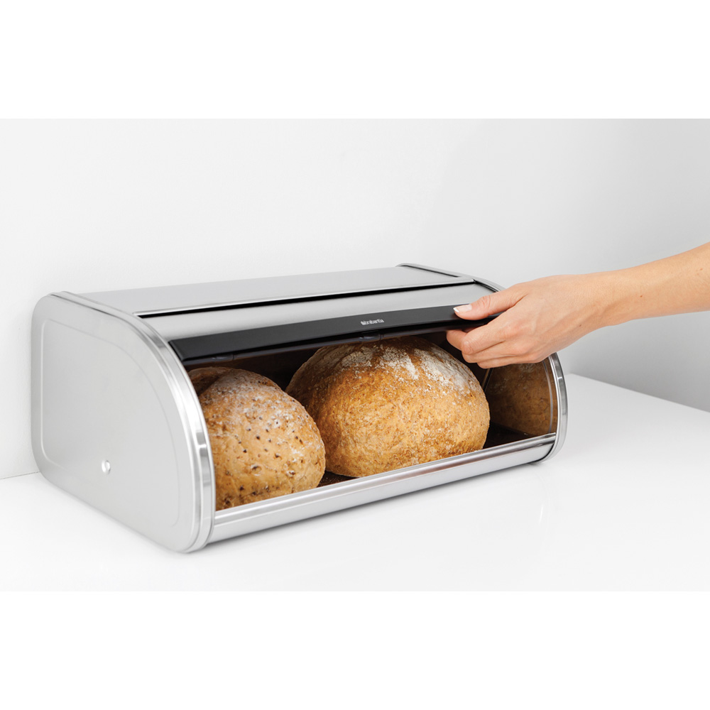 Кутия за хляб Brabantia Roll Top Metallic Grey