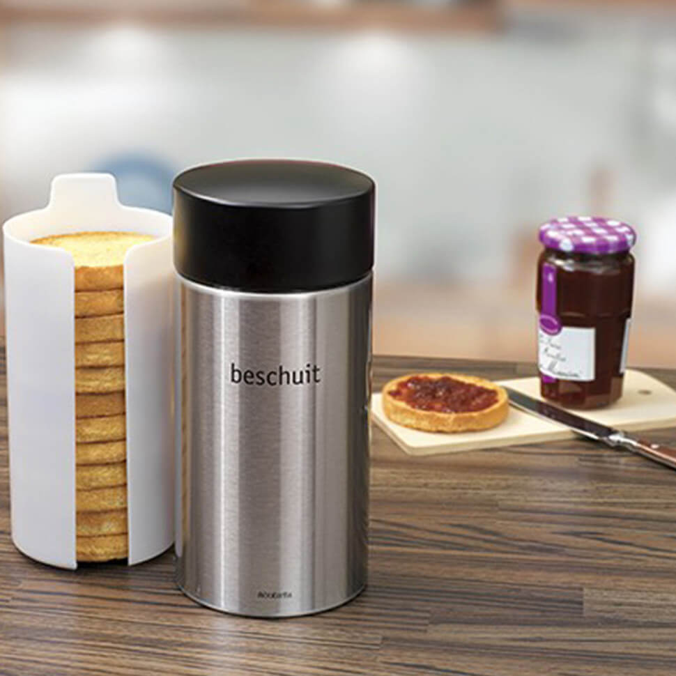 Буркан за подправки Brabantia, 1.7 L, Matt Steel FPP
