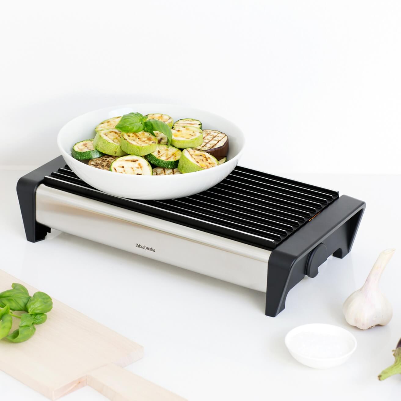Уред за притопляне Brabantia Matt Steel, 2 подгревателя