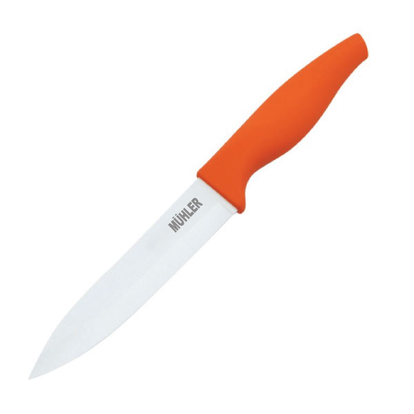 Нож MR-1804C, керамичен,10 сm, оранжев