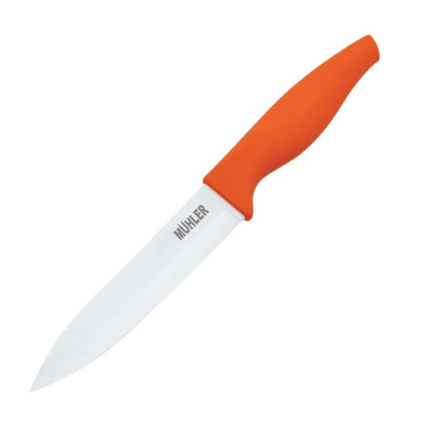 Нож MR-1805C, керамичен,13 сm, оранжев