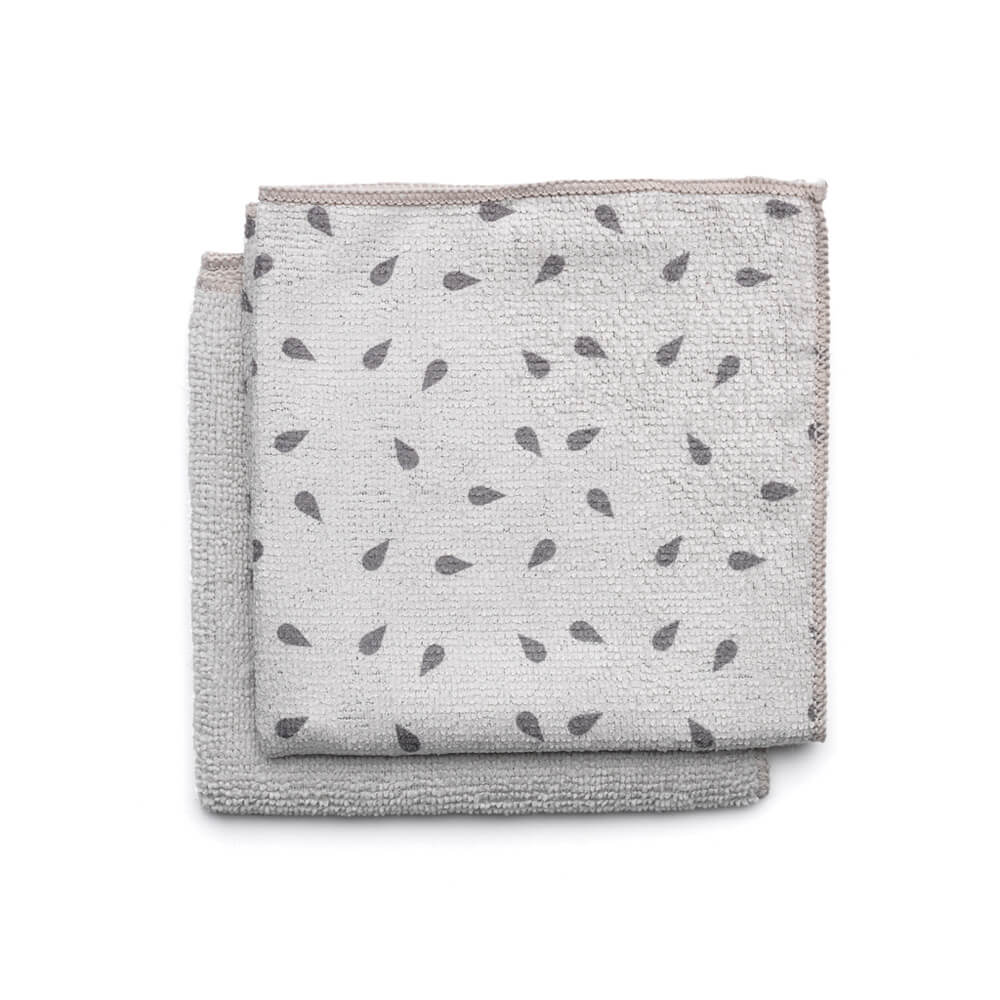 Микрофибърни кърпи Brabantia Light Grey, 2 броя