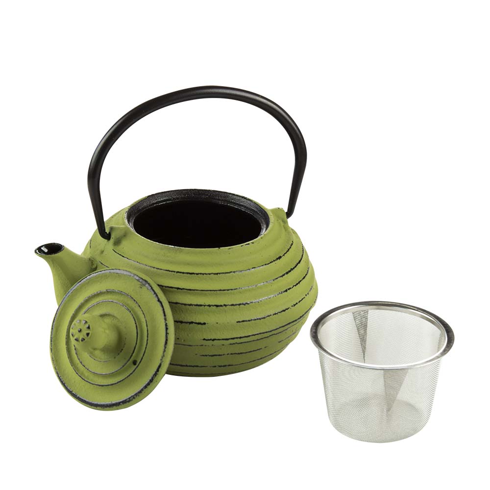 Чайник чугунен с цедка Luigi Ferrero FR-8370G 700ml, зелен