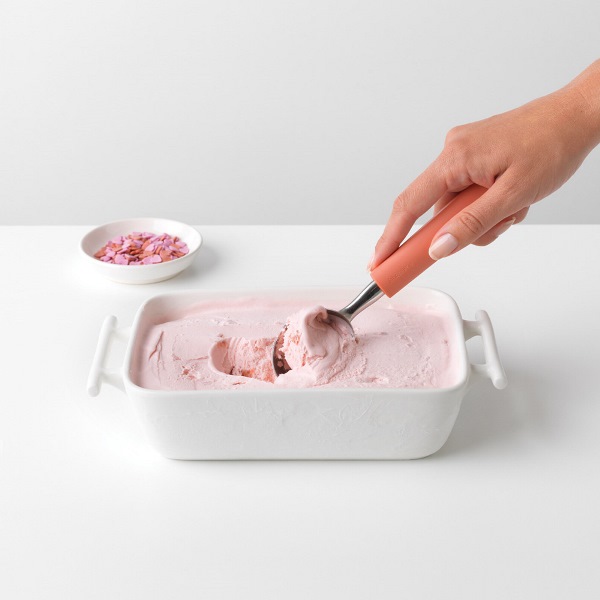 Лъжица за сладолед Brabantia Tasty+ Terracotta Pink