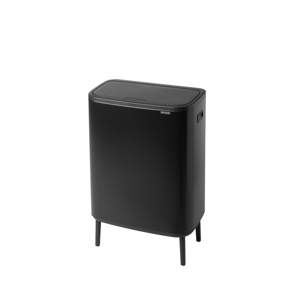 Кош за смет Brabantia Bo Touch Hi 60L, Matt Black