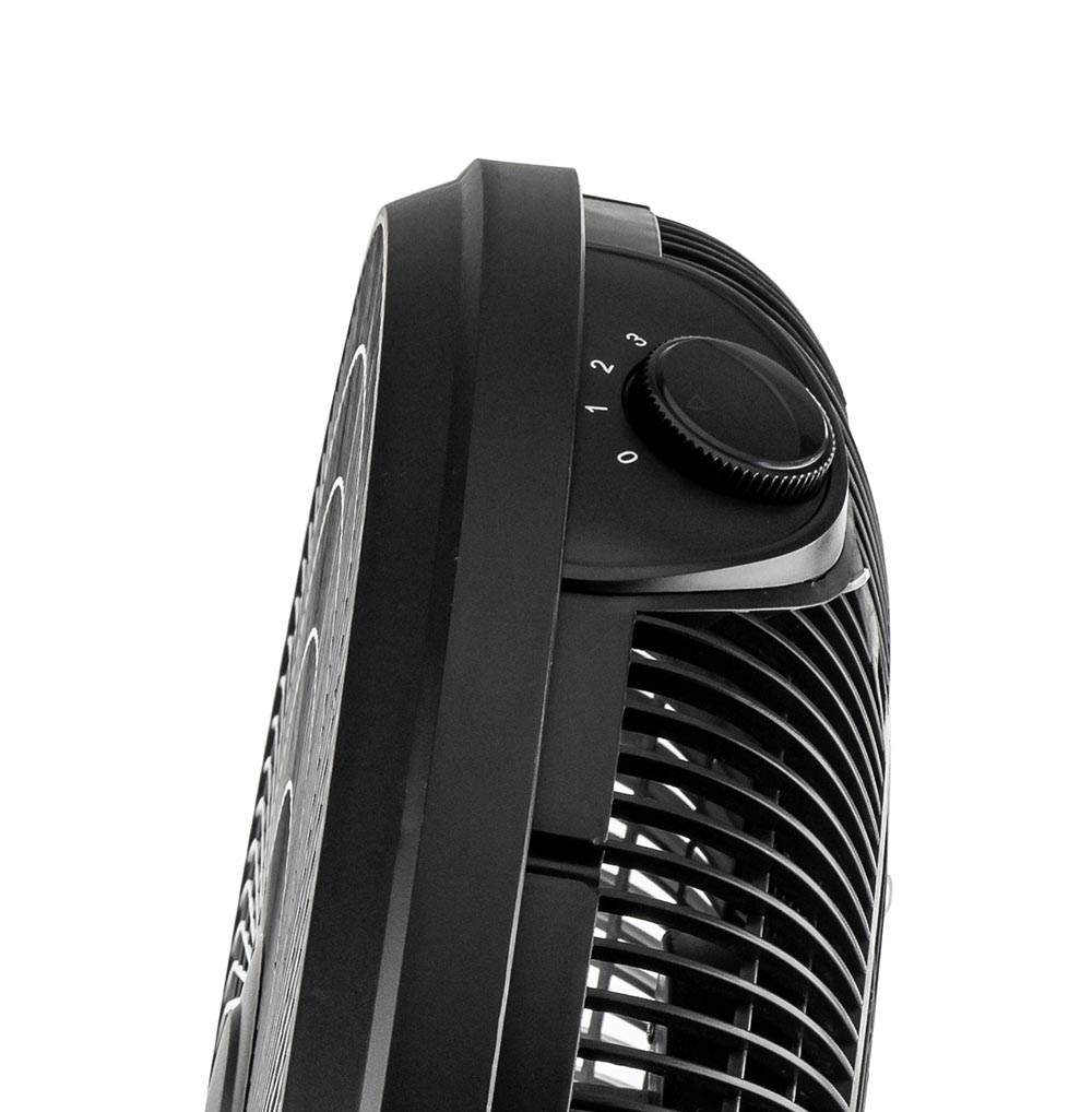 Вентилатор подов 20'' Muhler FM-2020F, 80W, индустриален, пластмасов, черен