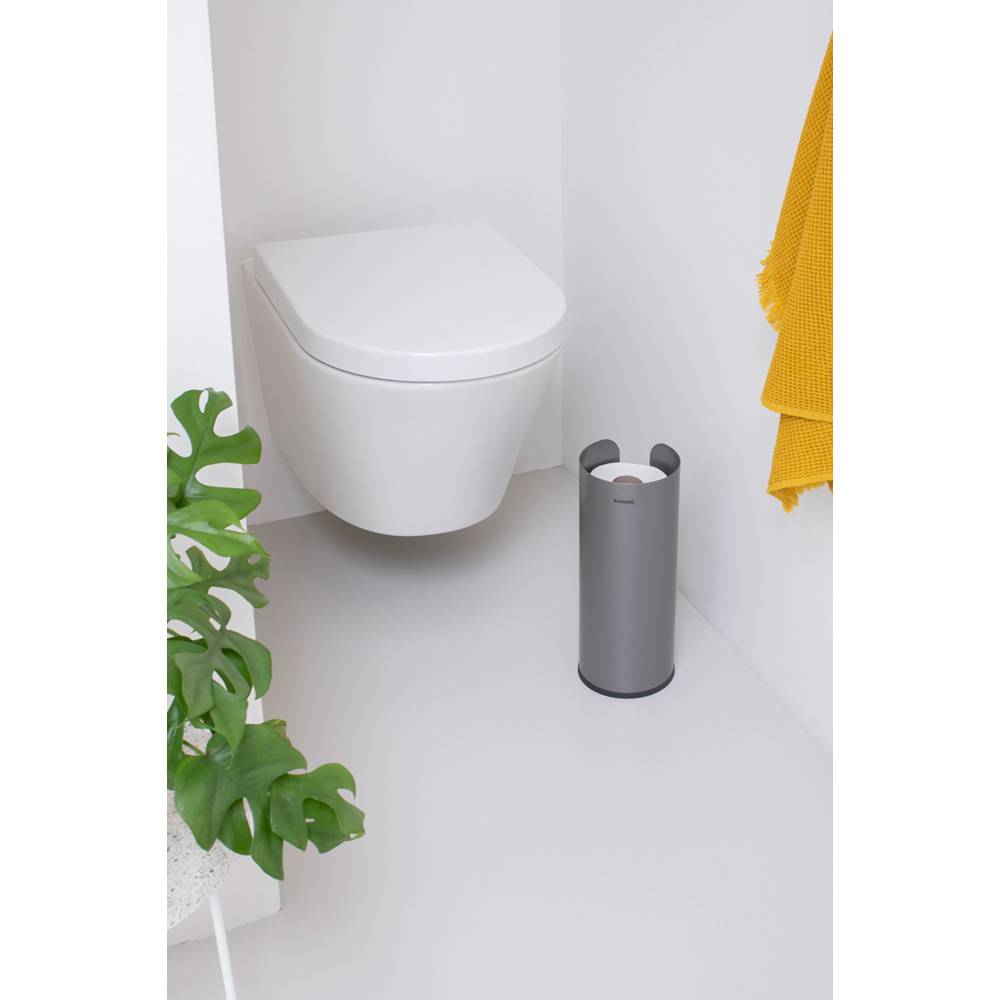 Стойка за резервна тоалетна хартия Brabantia ReNew Platinum