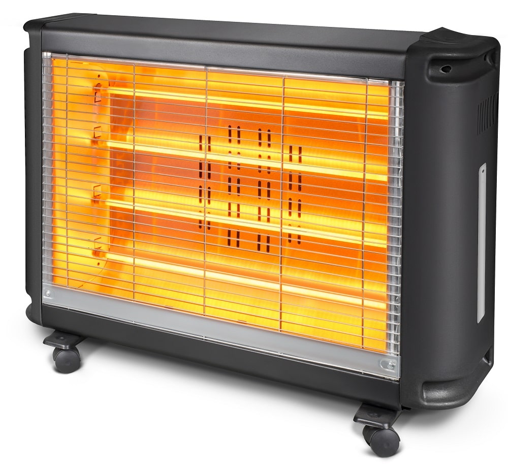 Печка кварцова LUXELL LX-2811 2200W 4 тръби с овлажнител - Reno Печка кварцова LUXELL LX-2811 2200W 4 тръби с овлажнител