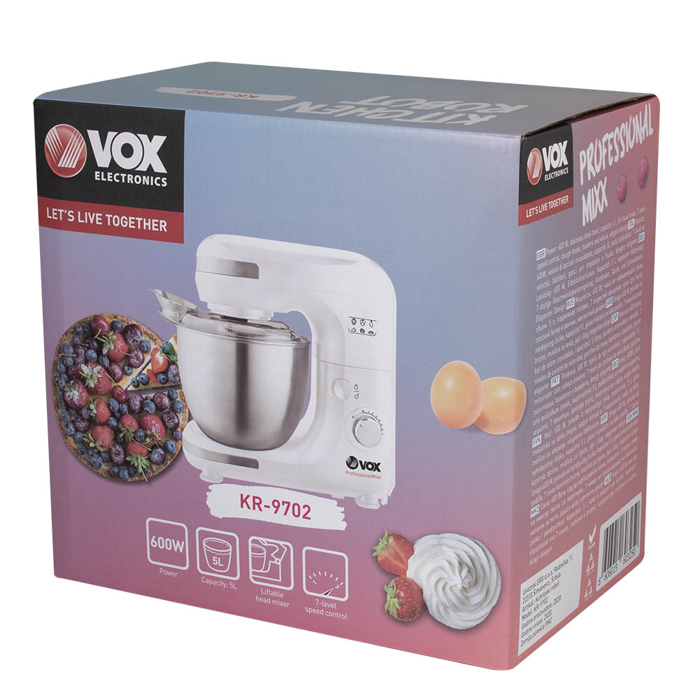 Планетарен миксер VOX KR9702