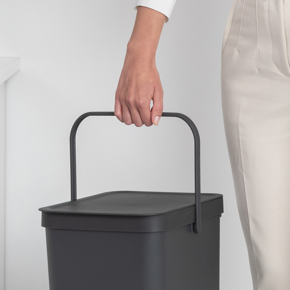 Кош за смет за разделно събиране Brabantia Sort&Go 40L, Grey