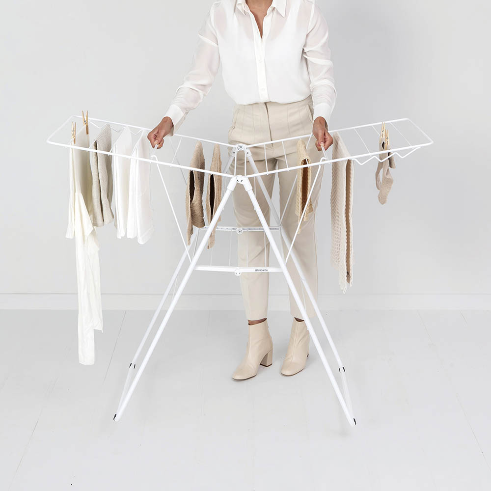Сушилник за дрехи Brabantia Hangon, 20m, Fresh White