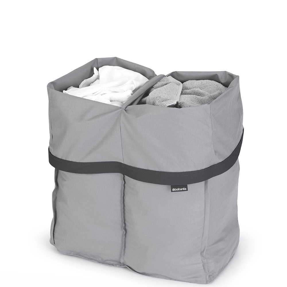 Торба за пране Brabantia за кош за пране Brabantia Bo, 2x45L, Grey