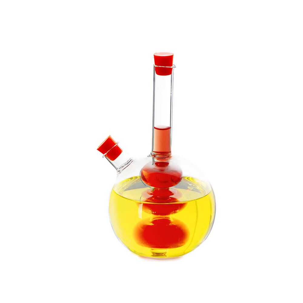 Съд за оцет и олио 2 в 1 Luigi Ferrero FR-6044, оранжева тапа