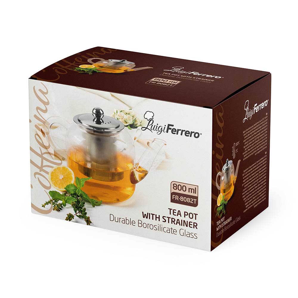 Чайник с цедка Luigi Ferrero Coffeina FR-8082Т 800ml