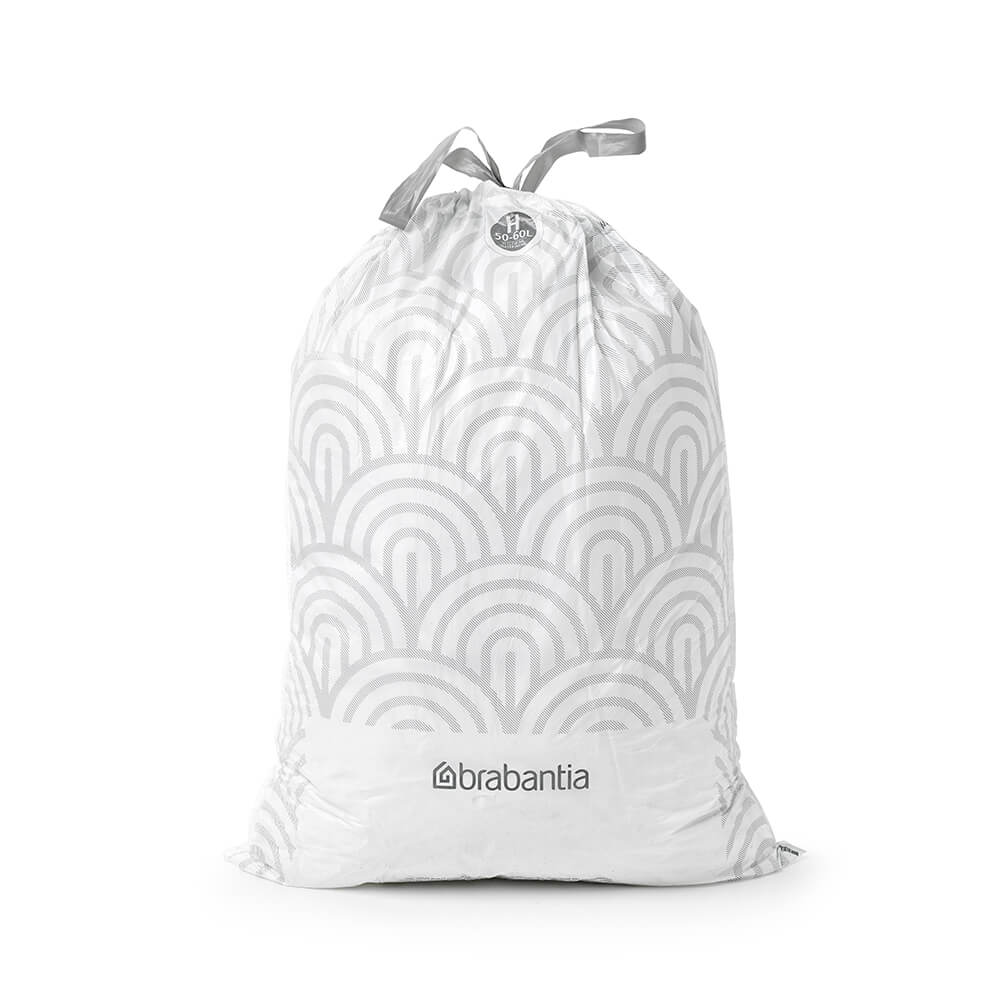 Торба за кош Brabantia PerfectFit Touch/Push/Big Bin N размер H, 50-60L, 30 броя, пакет