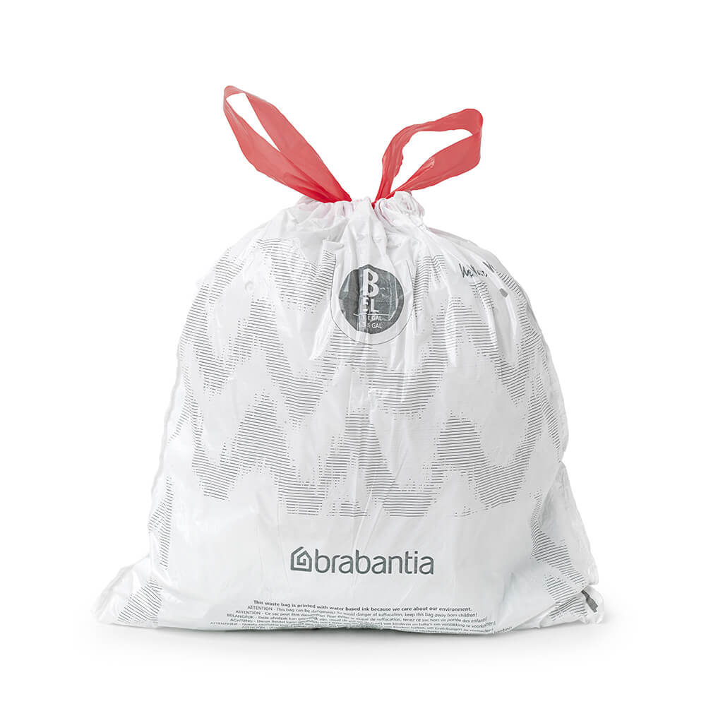Торба за кош Brabantia PerfectFit Slide/Paper Bin размер B, 5L, 10 броя, ролка