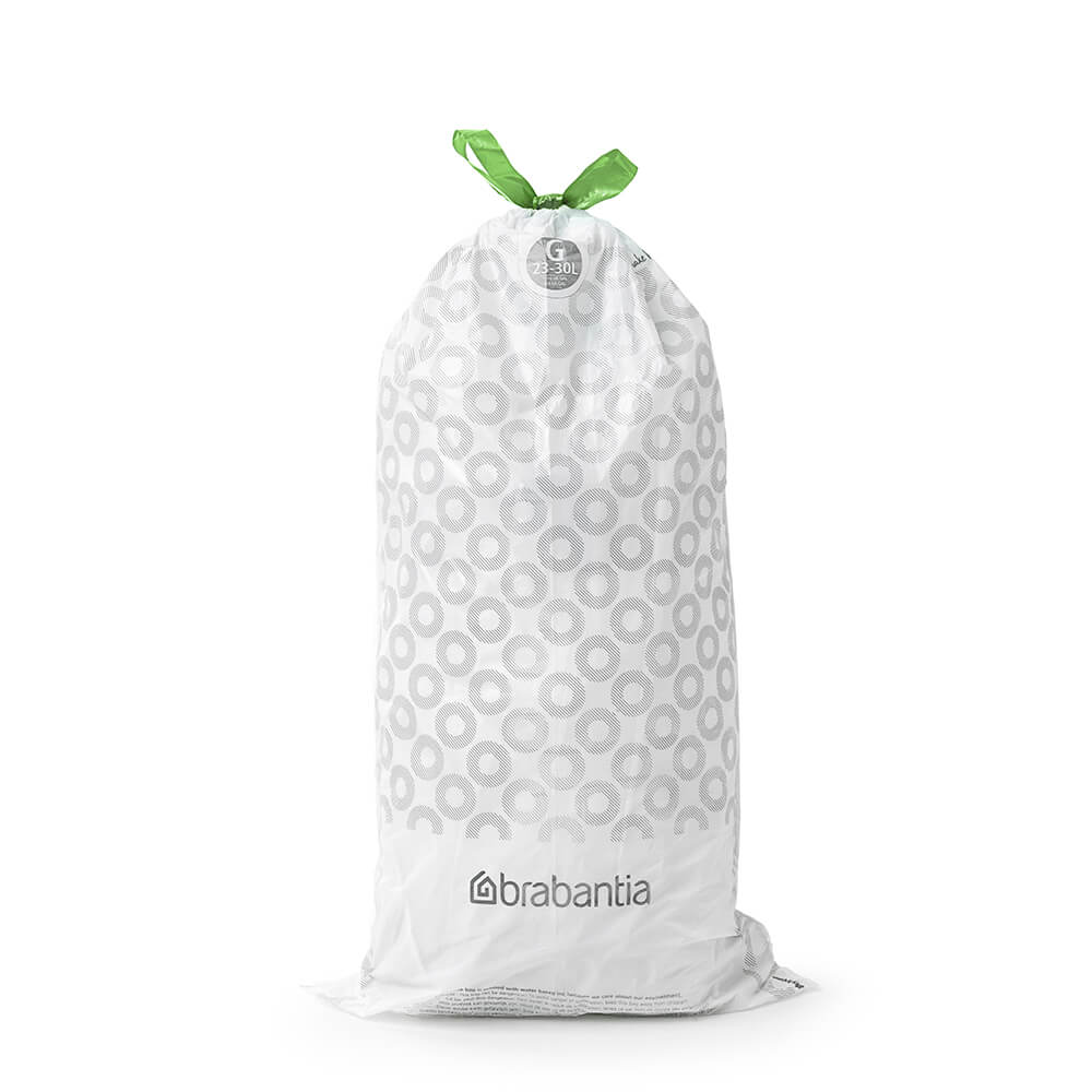 Торба за кош Brabantia PerfectFit NewIcon/Touch размер G, 23-30L, 10 броя, ролка