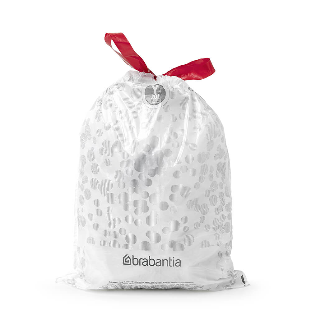 Торба за кош Brabantia PerfectFit NewIcon, размер Y, 20L, 10 броя, ролка