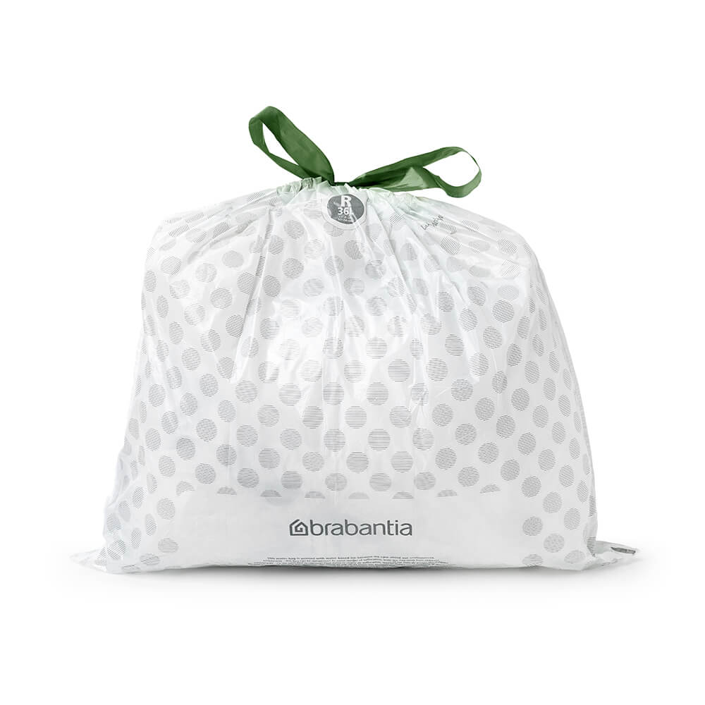 Торба за кош Brabantia PerfectFit Bo, размер R, 36L, 20 броя, ролка