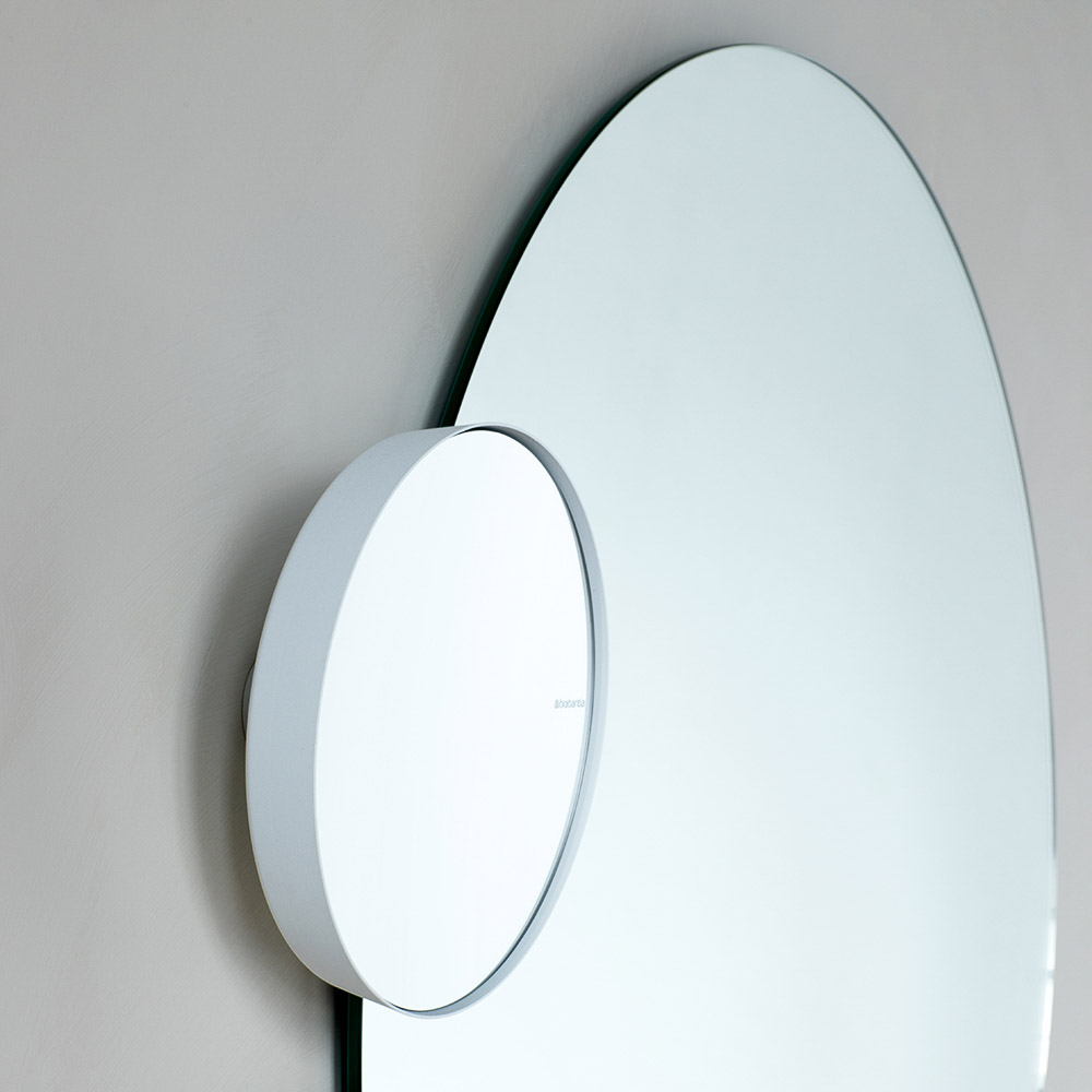 Огледало за стена Brabantia MindSet Mineral Fresh White