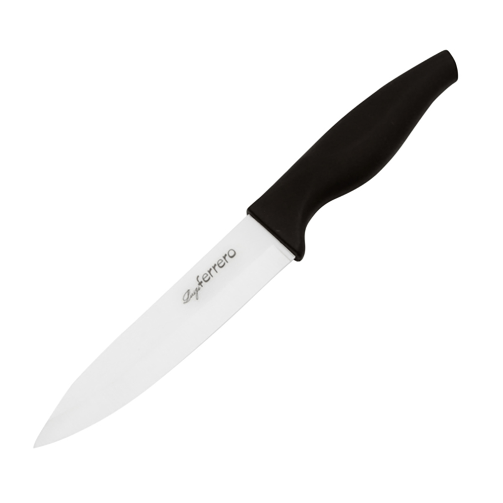Нож Luigi Ferrero FR-1705C 13cm, керамичен, черен