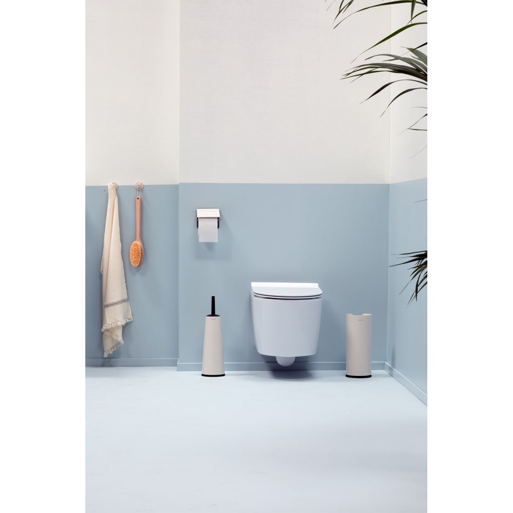 Комплект аксесоари за тоалетна Brabantia ReNew Soft Beige 3 части
