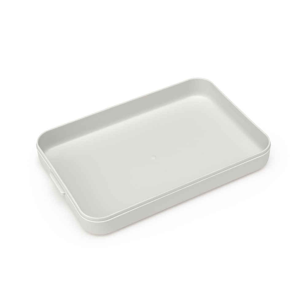 Кутия за обяд Brabantia Make&Take 1.1L, Light Grey, плоска