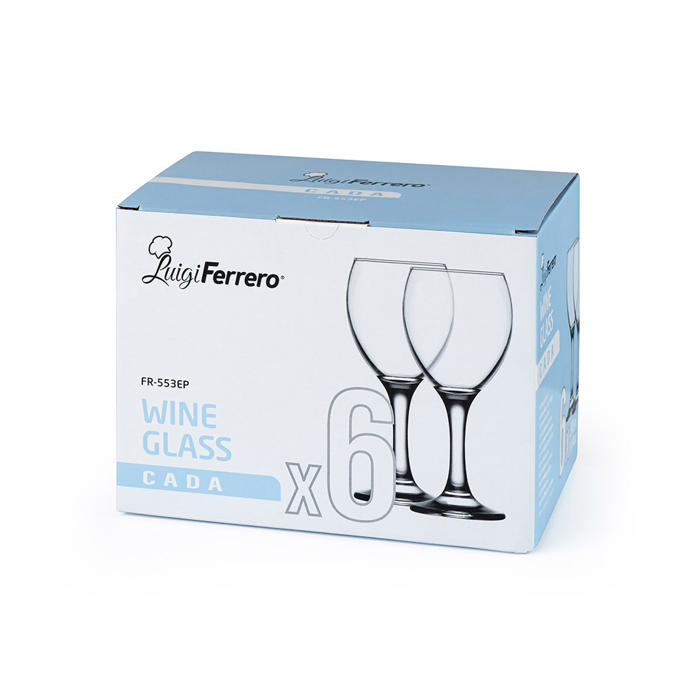 Чаша за вино Luigi Ferrero Cada FR-553EP 245ml, 6 броя