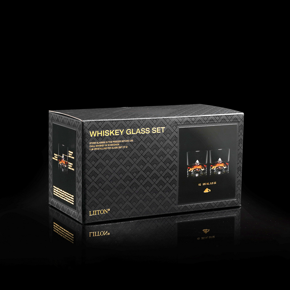 Комплект чаши за уиски LIITON K2 250ml 2 броя