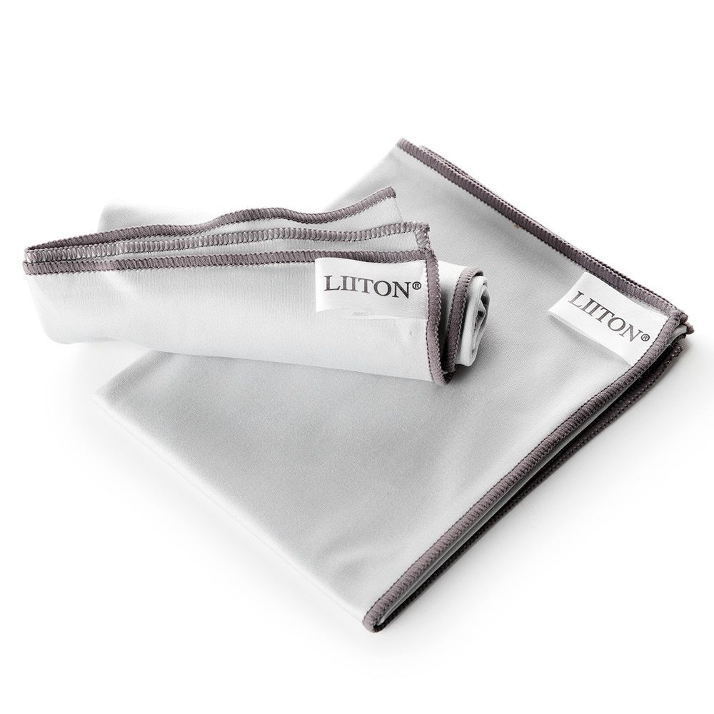 Комплект кърпи микрофибърни за почистване на кристално стъкло LIITON 2 броя