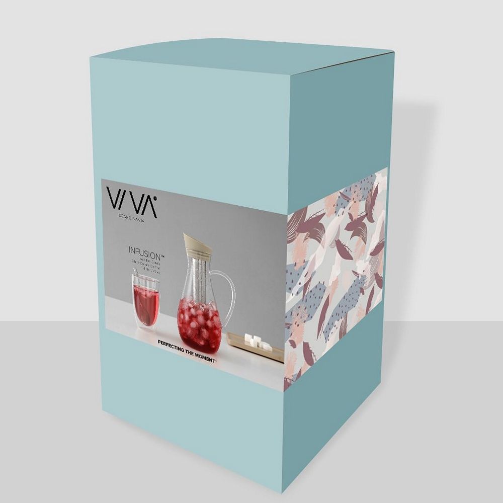 Кана с инфюзър за студени напитки VIVA Infusion 1.4L