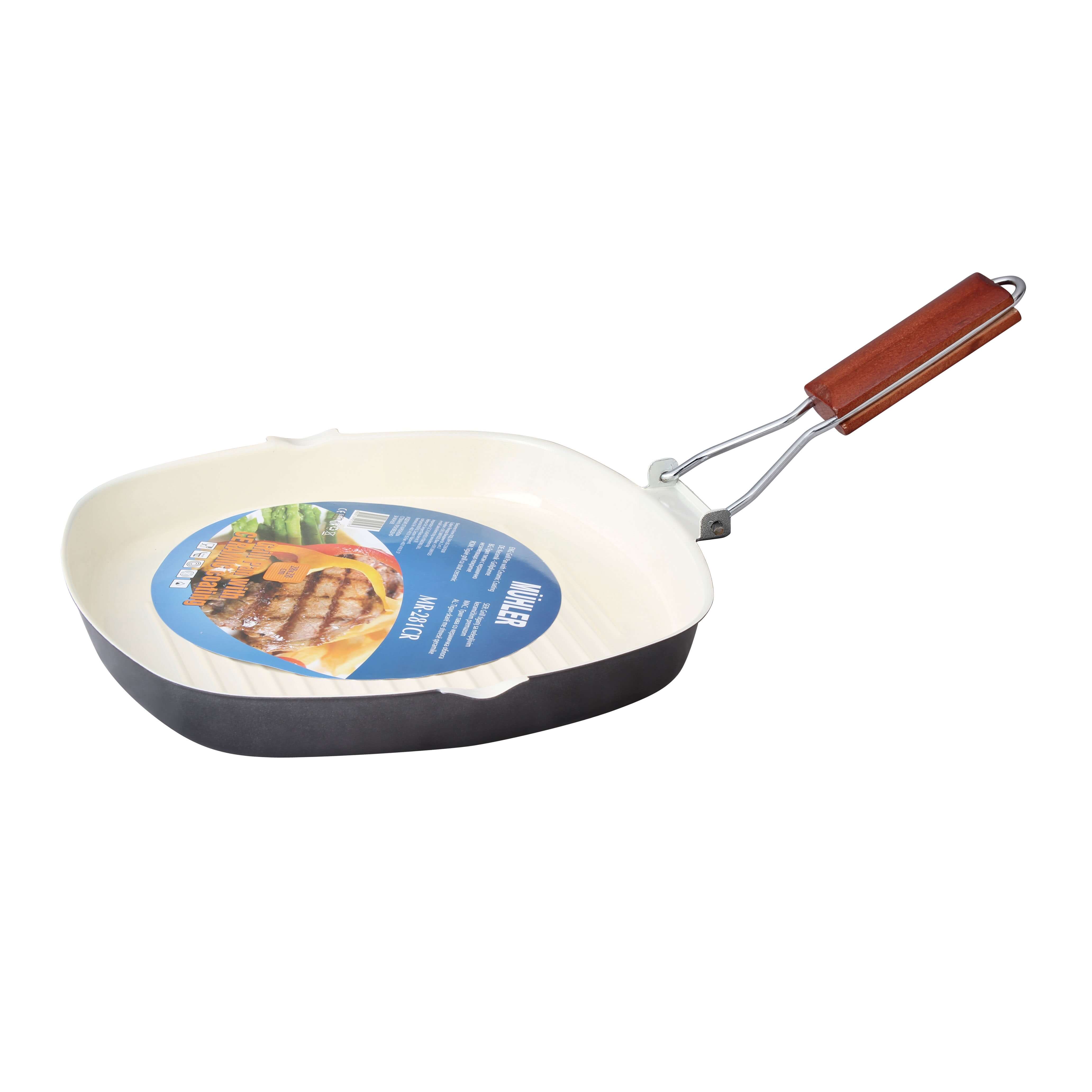 Тиган грил Muhler MR-281CR, 28 cm - Reno Тиган грил Muhler MR-281CR, 28 cm
