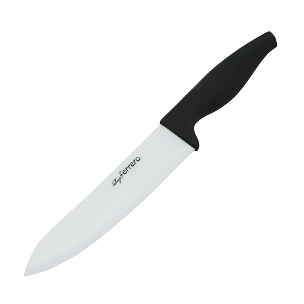 Нож Luigi Ferrero FR-1706C 16cm, керамичен, черен