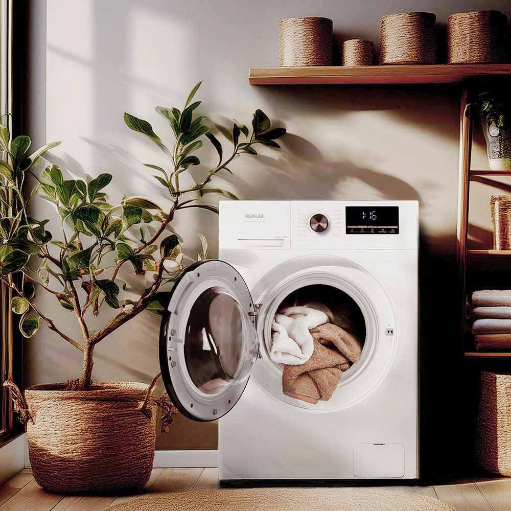 Пералня Muhler IWM714WA, клас А, Steam Wash, инверторна, 7kg, 1400rpm