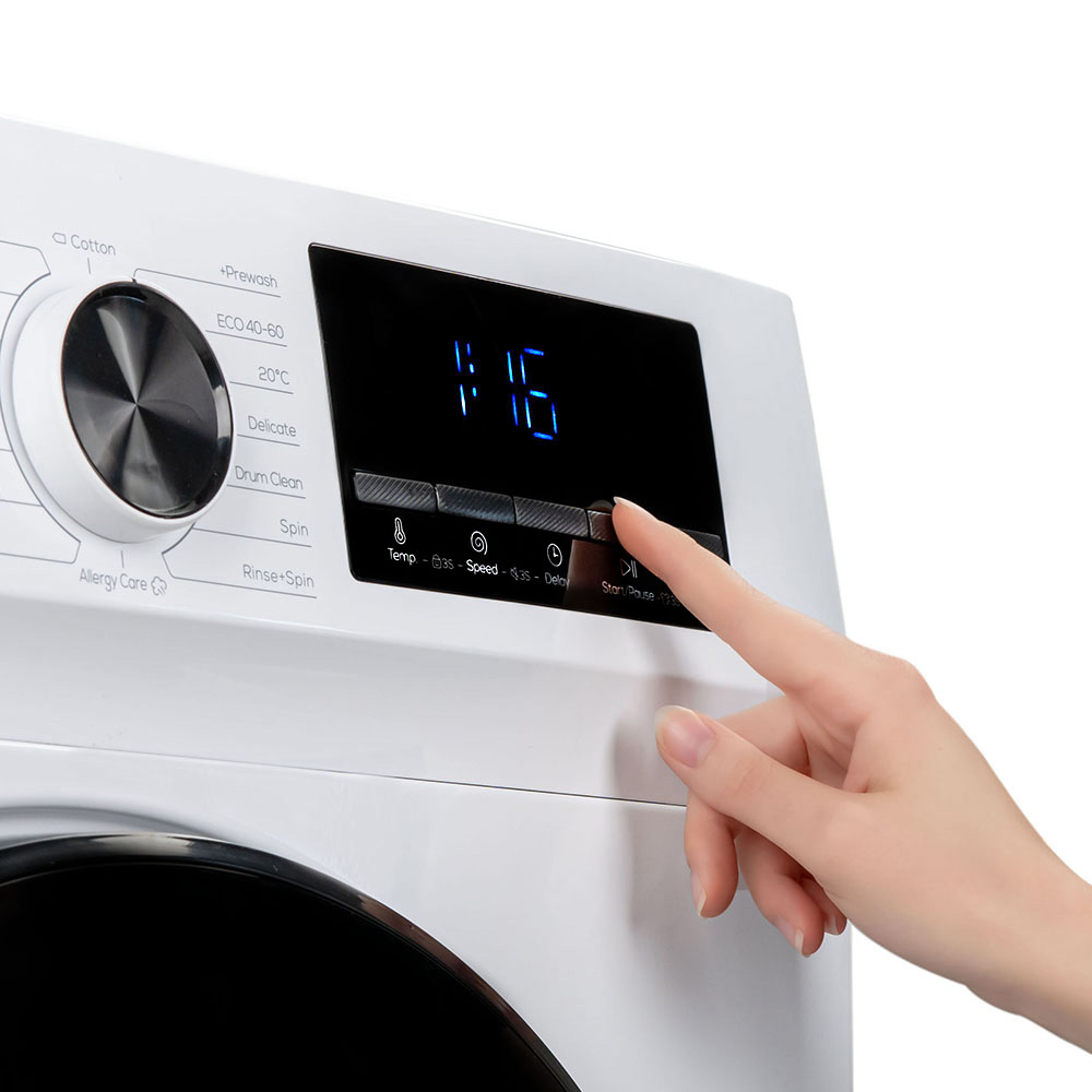 Пералня Muhler IWM714WA, клас А, Steam Wash, инверторна, 7kg, 1400rpm