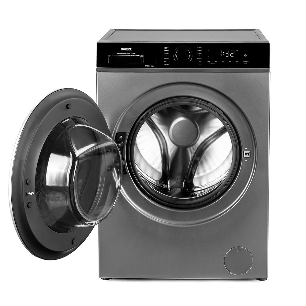 Пералня Muhler IWM914SAi, клас А, Steam Wash, инверторна, 9kg, 1400rpm