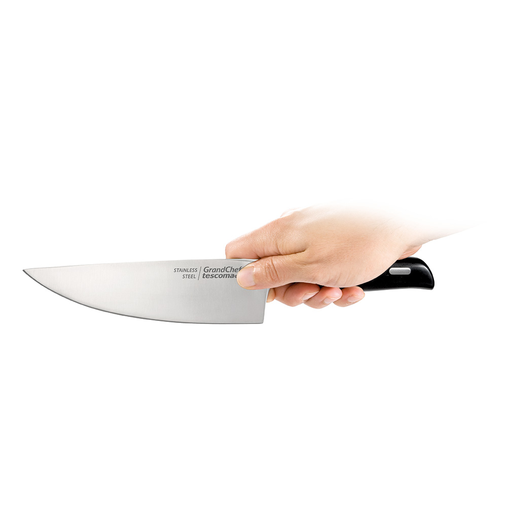 Промо-комплект Tescoma от 4 ножа и 6 прибора за готвене GrandChef