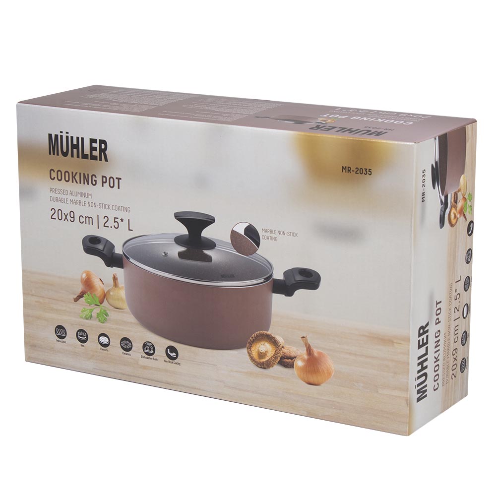 Промо-комплект 7 съда за готвене и печене Muhler серия Kikka