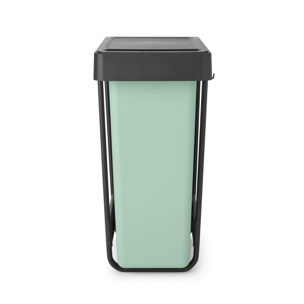 Кош за смет за разделно събиране Brabantia Sort&Go 2x30L, Dark Grey & Jade Green