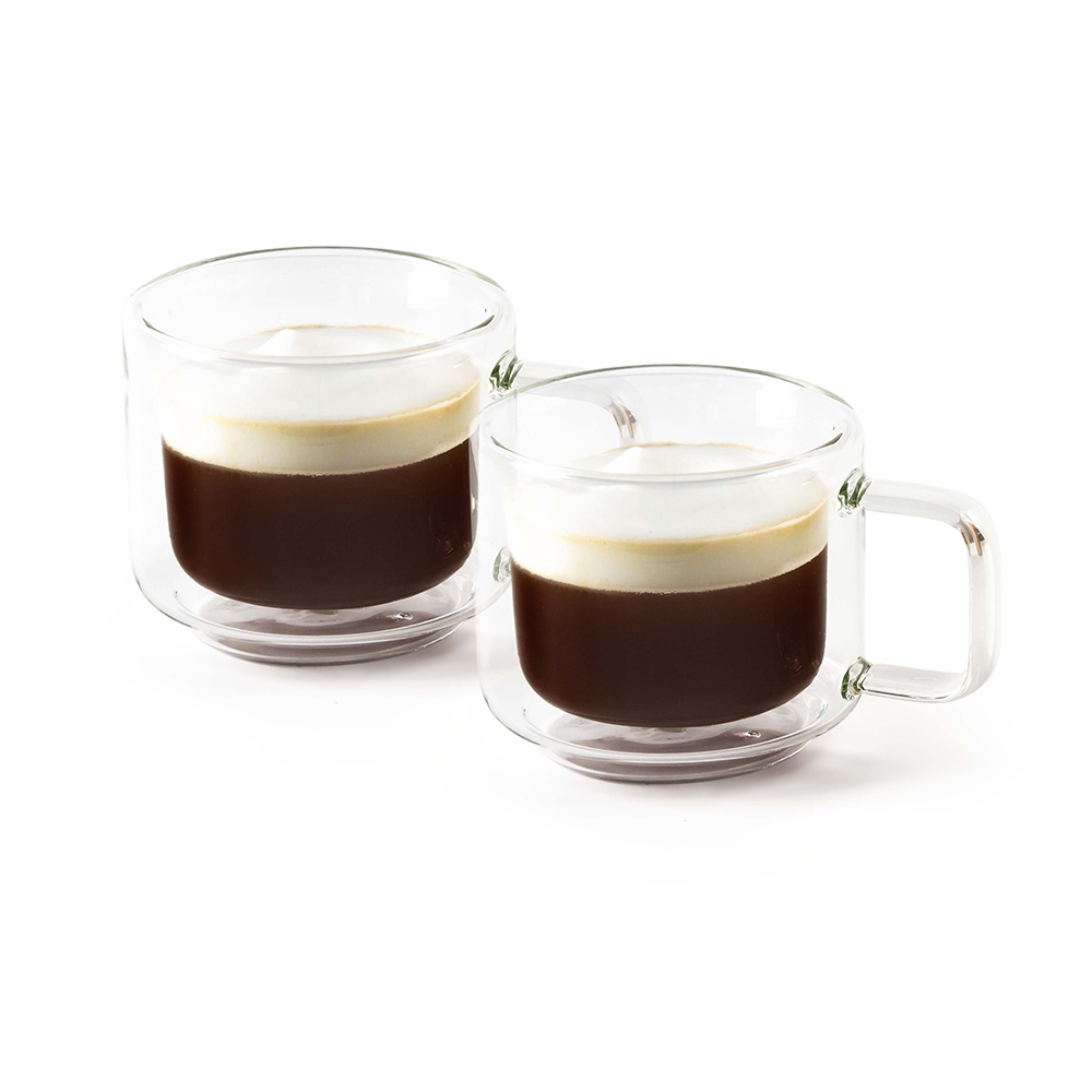 Промо-комплект Muhler Еспресо машина MCM-1583 + Чаши за чай и кафе Luigi Ferrero Coffeina 2x200ml