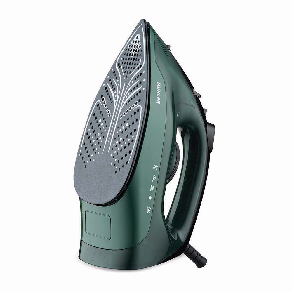 Парна ютия Muhler SI-1910N, 2500W, незалепващо покритие