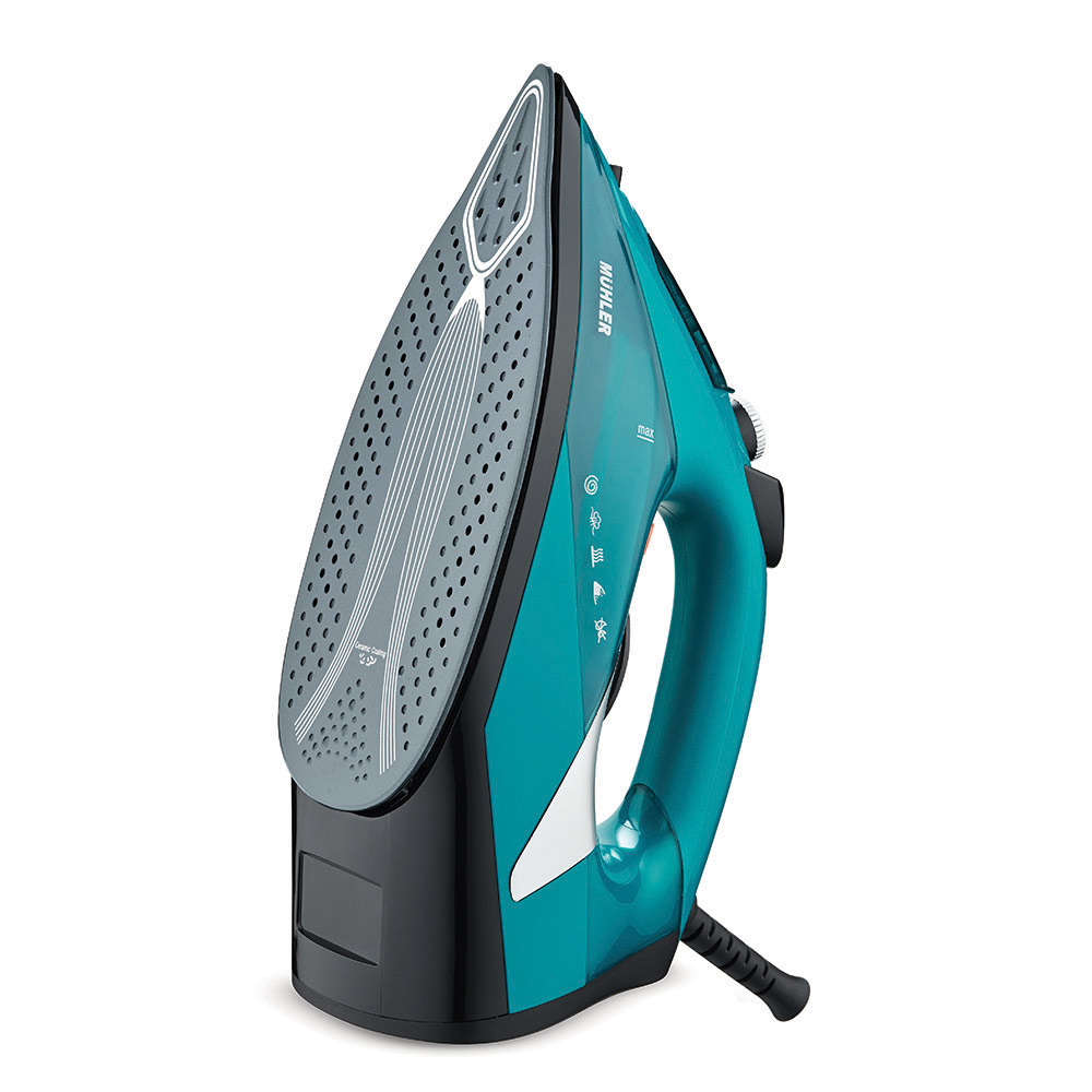 Парна ютия Muhler SI-1910N, 2700W, незалепващо покритие