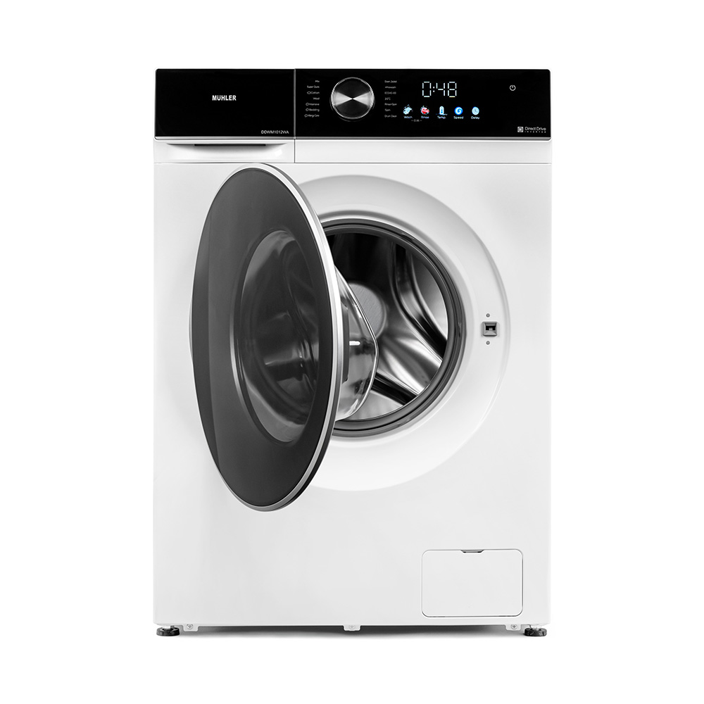 Пералня Muhler DDWM1012WA, 10kg, 1200rpm, Директно задвижване