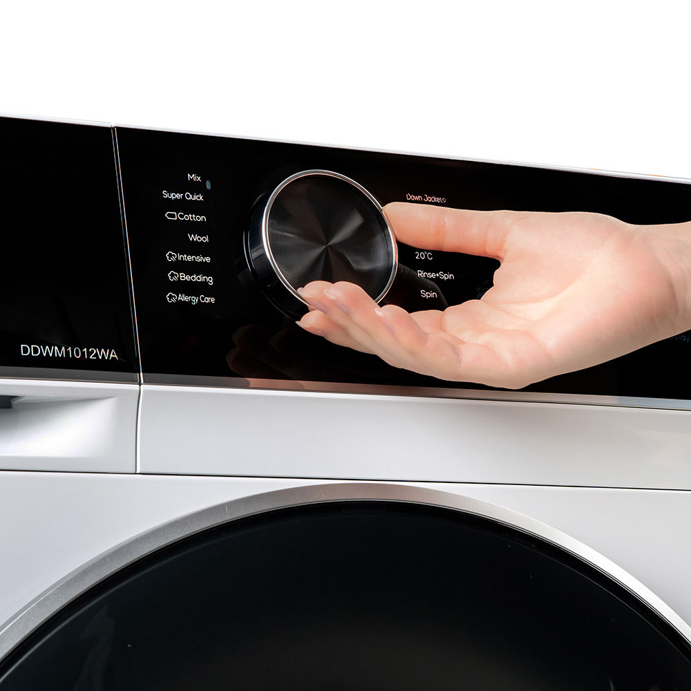 Пералня Muhler DDWM1012WA, 10kg, 1200rpm, Директно задвижване