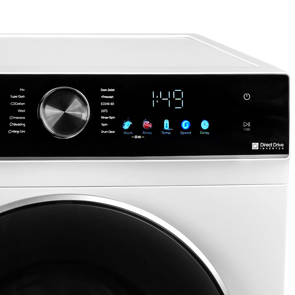 Пералня Muhler DDWM1012WA, 10kg, 1200rpm, Директно задвижване