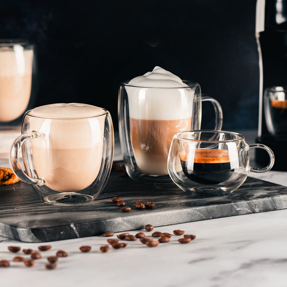 Чаша за чай и кафе Luigi Ferrero Coffeina FR-8042 250ml, 2 броя